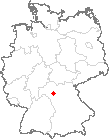 Karte Michelau im Steigerwald